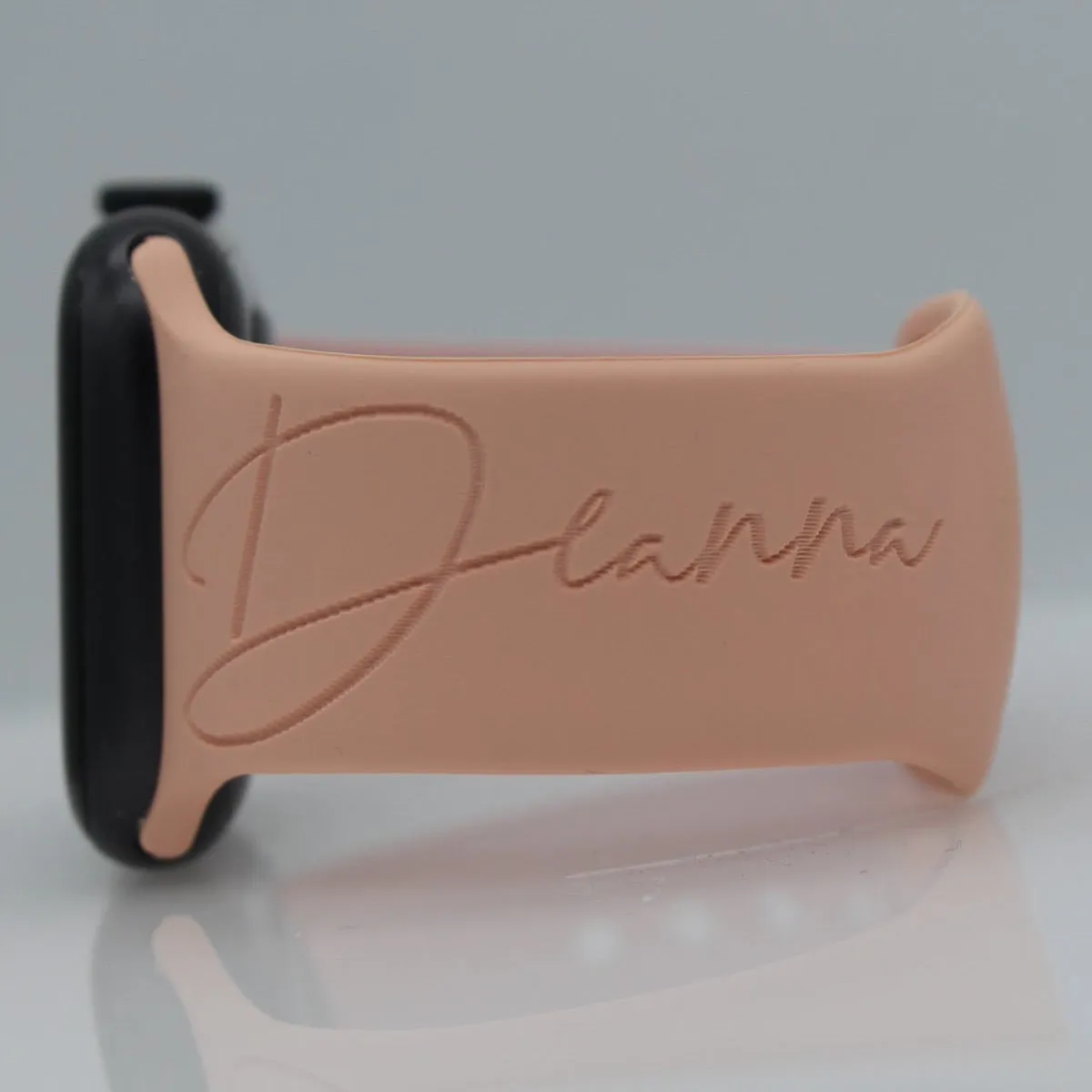 Name Engraved Smart Watch Band