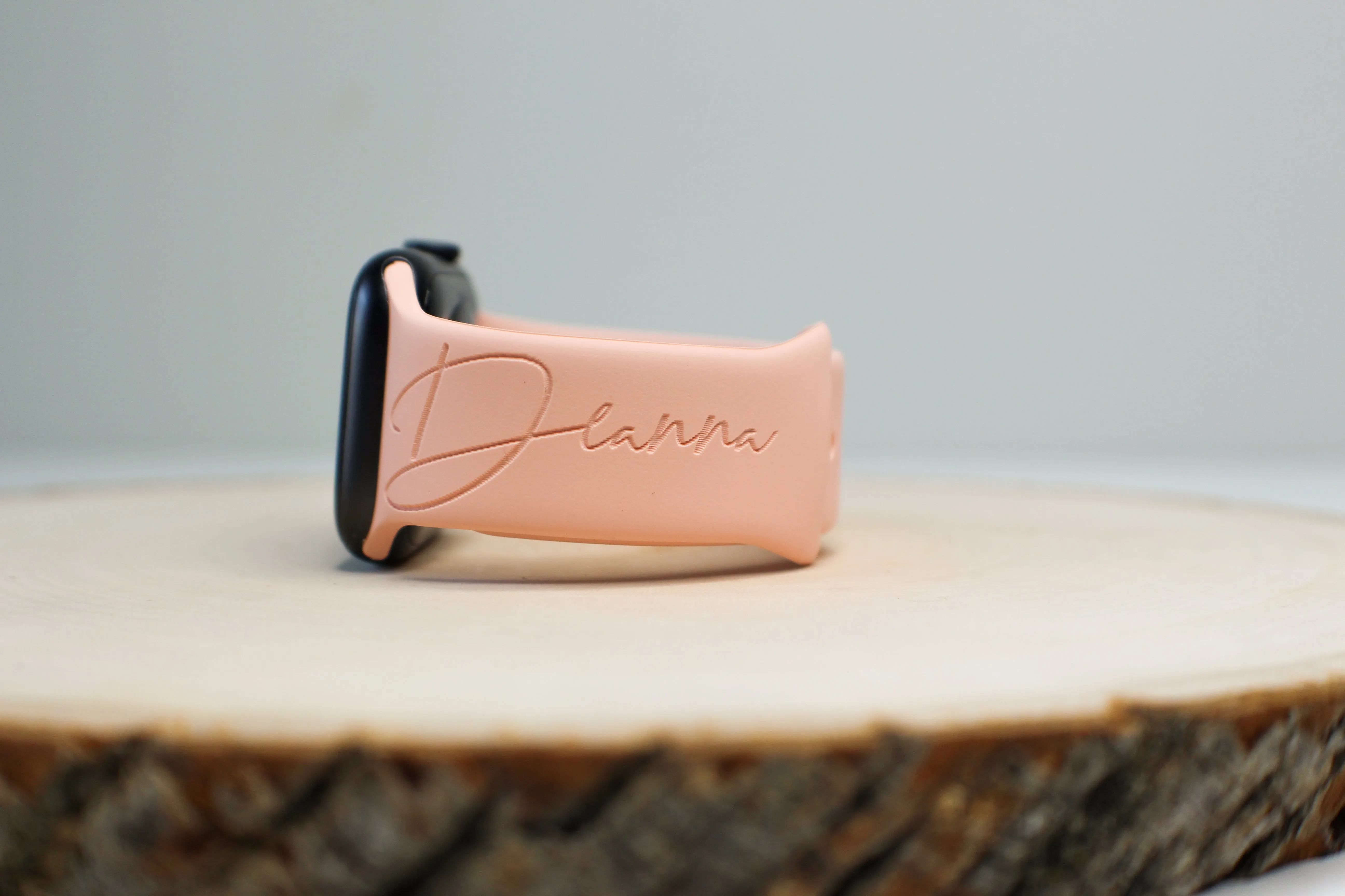 Name Engraved Smart Watch Band