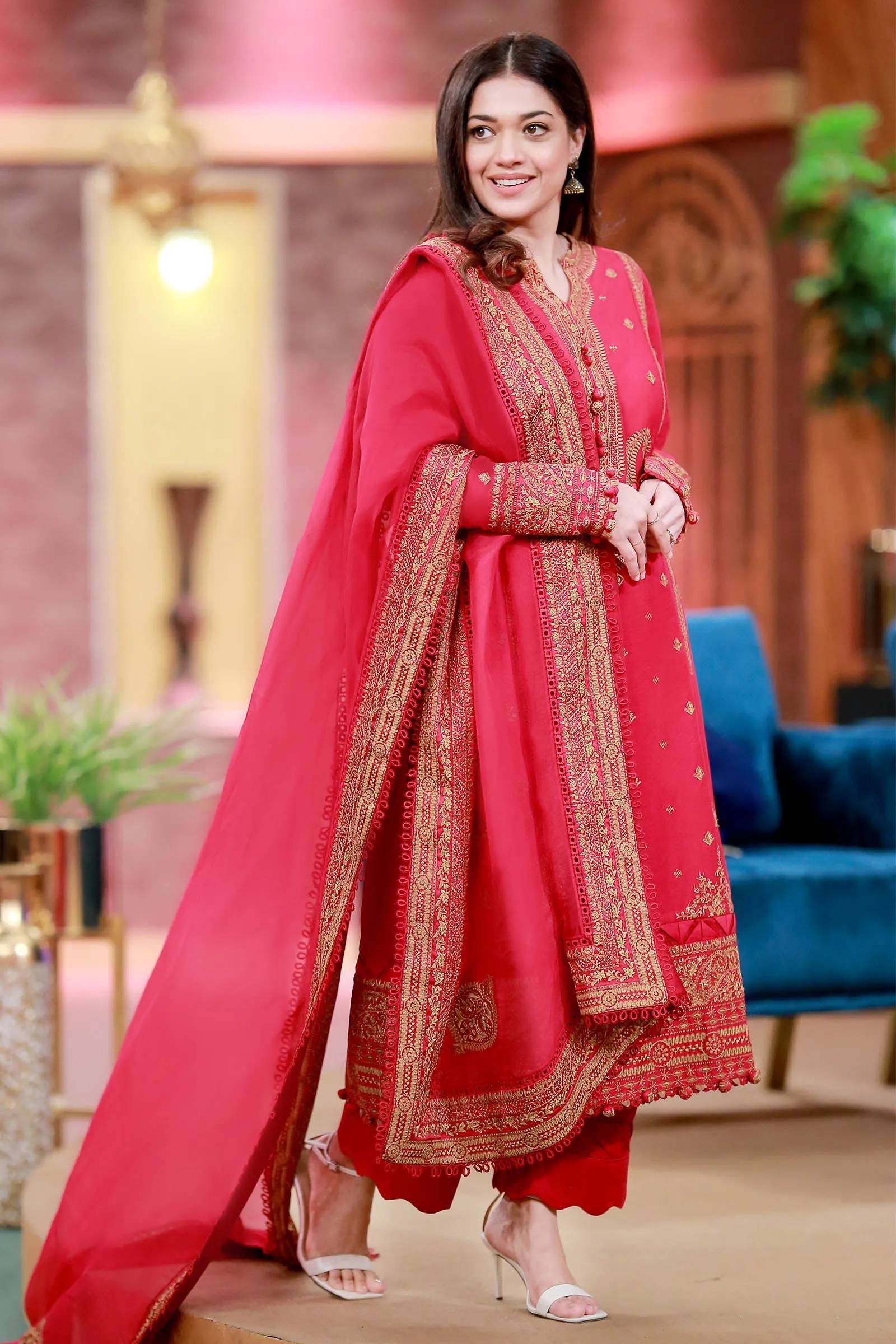 NEGIN (ZL22-14 A) | Zaha Summer Lawn Collection 2022 | Unstitched Embroidered Lawn Suits