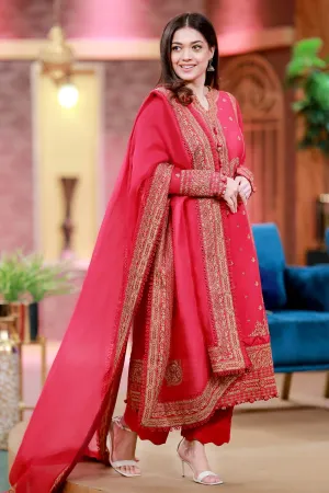 NEGIN (ZL22-14 A) | Zaha Summer Lawn Collection 2022 | Unstitched Embroidered Lawn Suits