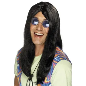 Neil Hippy Wig - Black