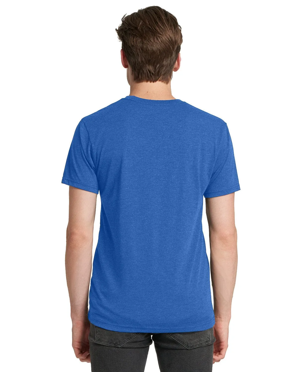 Next Level Mens Triblend Crew Tee | Vintage Royal