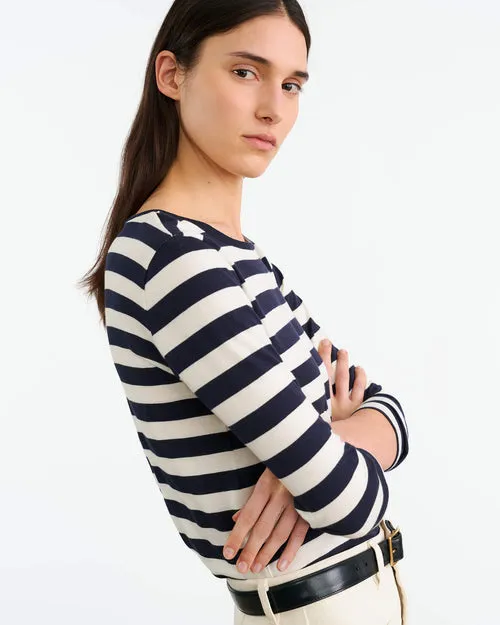 NILI LOTAN LONG SLEEVE SHIRT