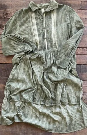 Olive Star Blaze Tunic