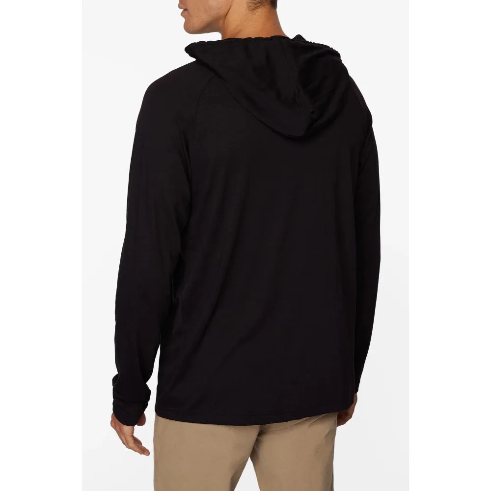 O'NEILL TRVLR HOLM SNAP PULLOVER BLACK