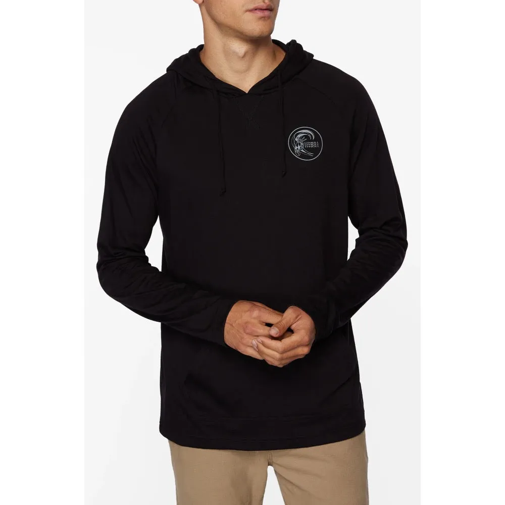 O'NEILL TRVLR HOLM SNAP PULLOVER BLACK
