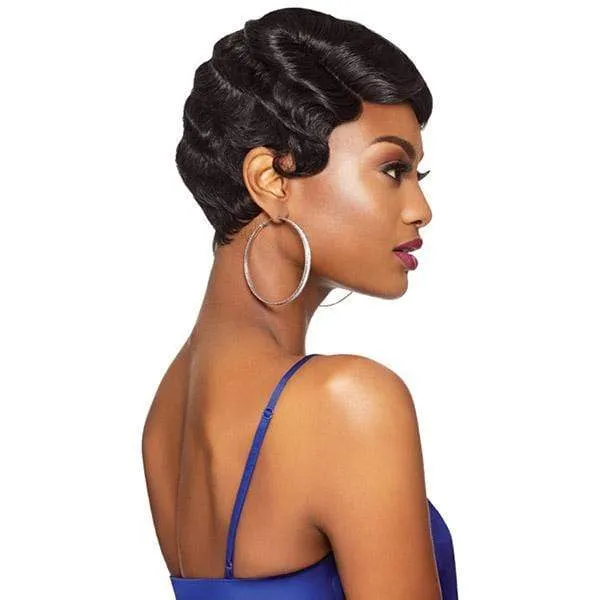 Outre Quick Weave Synthetic Full Cap Extreme Side Part Complete Cap Wig - BETTY