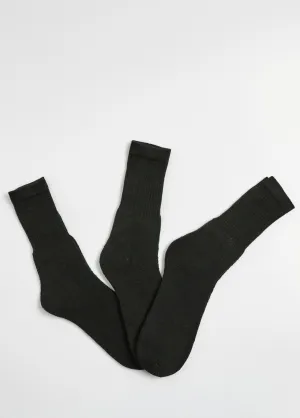 Pack of 3 ribbed sports socks
