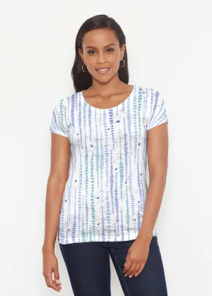 Pebble Dots (7922) ~ Short Sleeve Scoop Shirt
