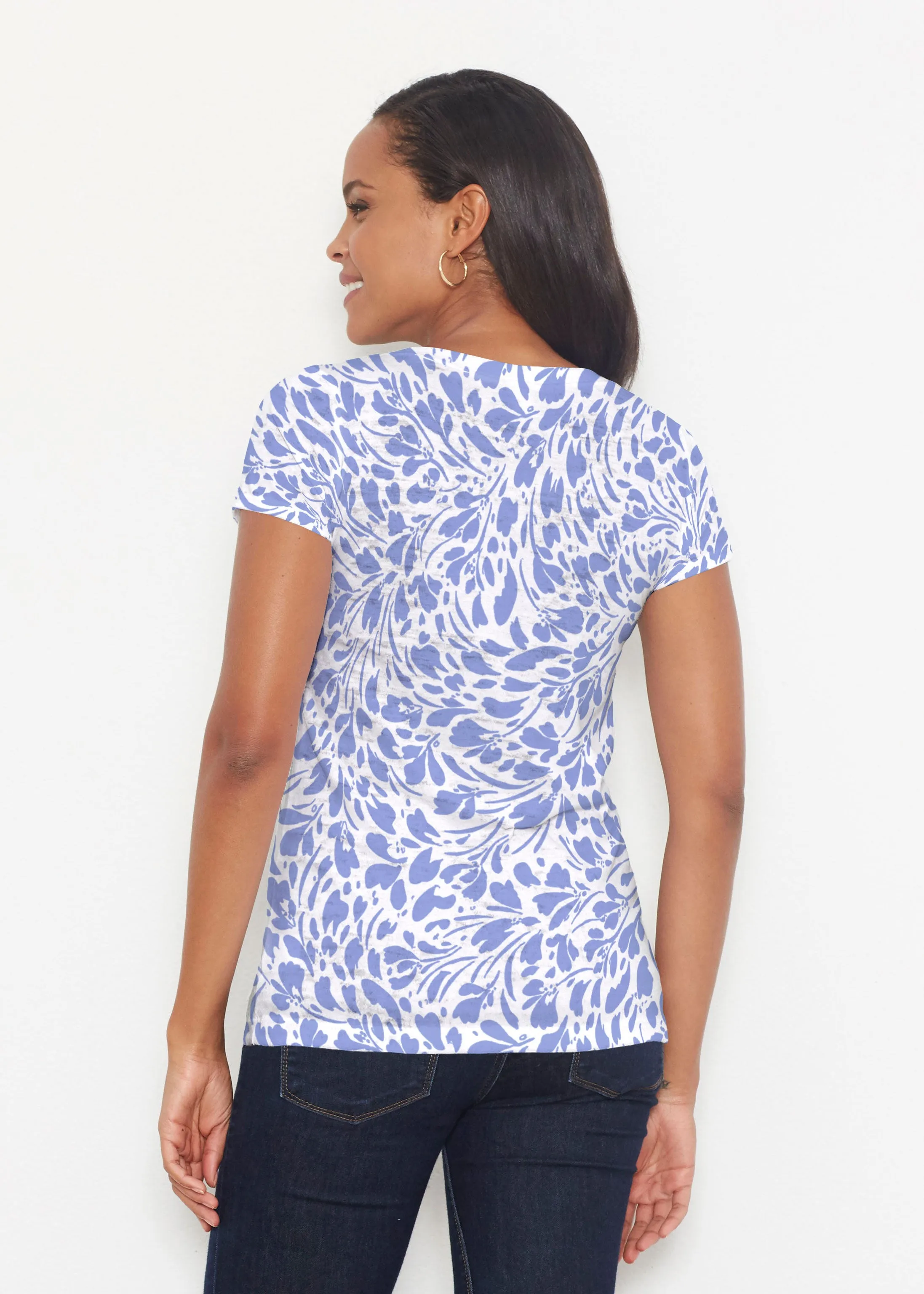 Pebble Dots (7922) ~ Short Sleeve Scoop Shirt
