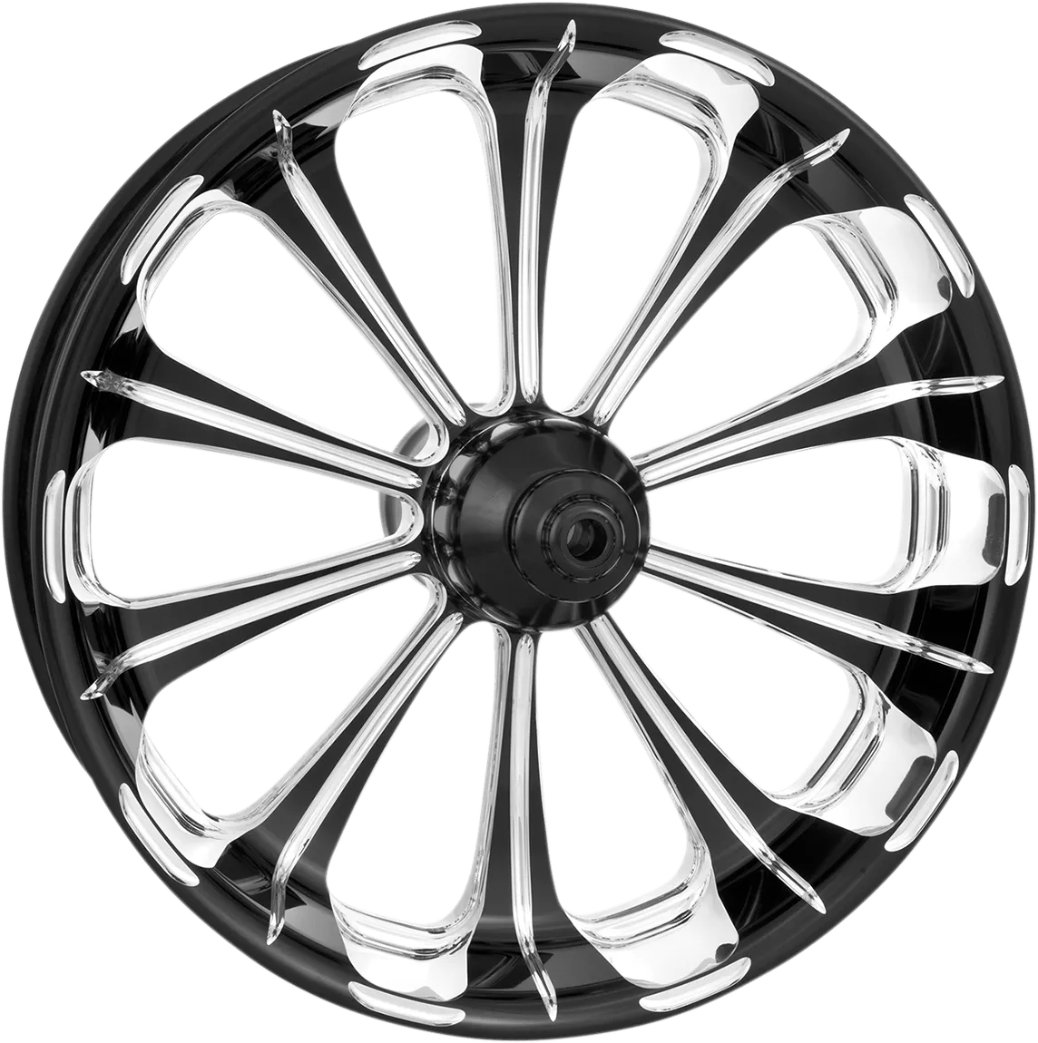Performance Machine 12027106RELJBMP Revel Front Wheel (Dual Disc) - 21x3.5in. - Platinum Cut