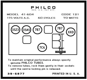 PHILCO-41-604