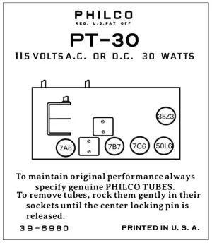 PHILCO-PT-30