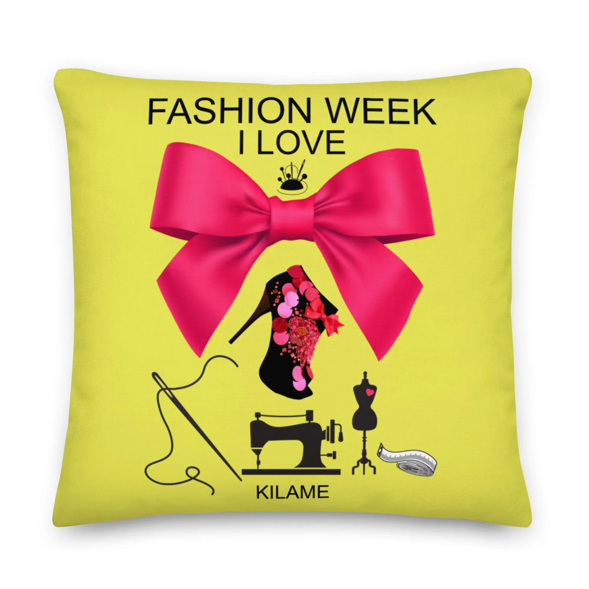 Pillow 'Fashion Week'