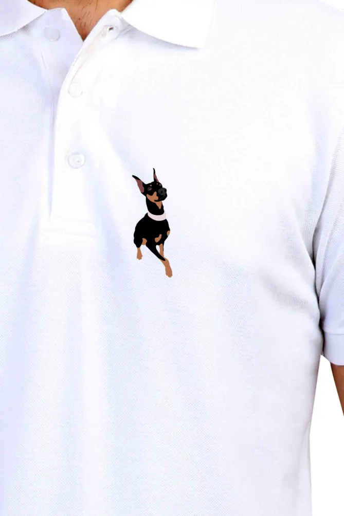 Polo Neck T-Shirt (Men) - Graceful Guard (5 Colours)