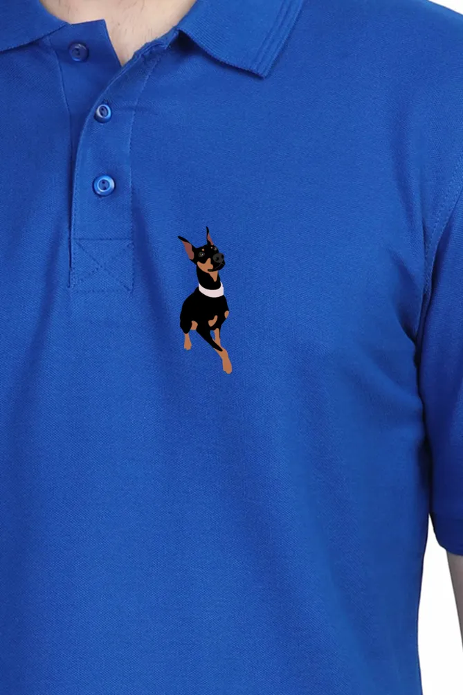 Polo Neck T-Shirt (Men) - Graceful Guard (5 Colours)