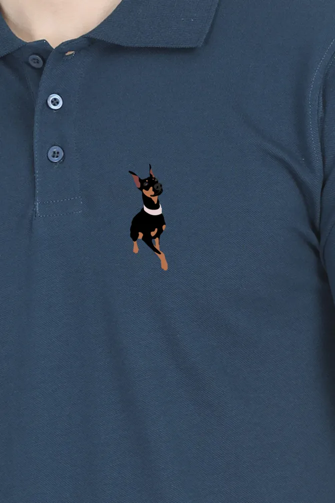 Polo Neck T-Shirt (Men) - Graceful Guard (5 Colours)