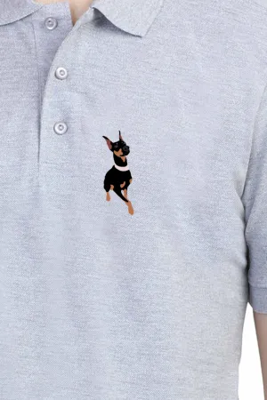 Polo Neck T-Shirt (Men) - Graceful Guard (5 Colours)