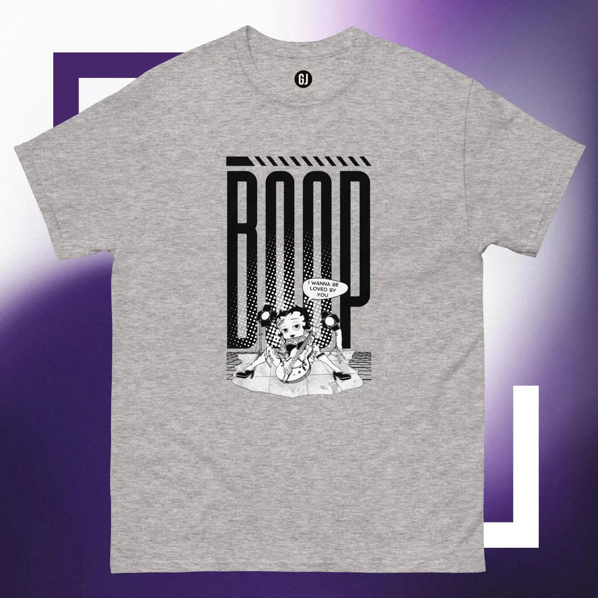 Popstar Betty Boop "I Wanna Be Loved By You" Tee