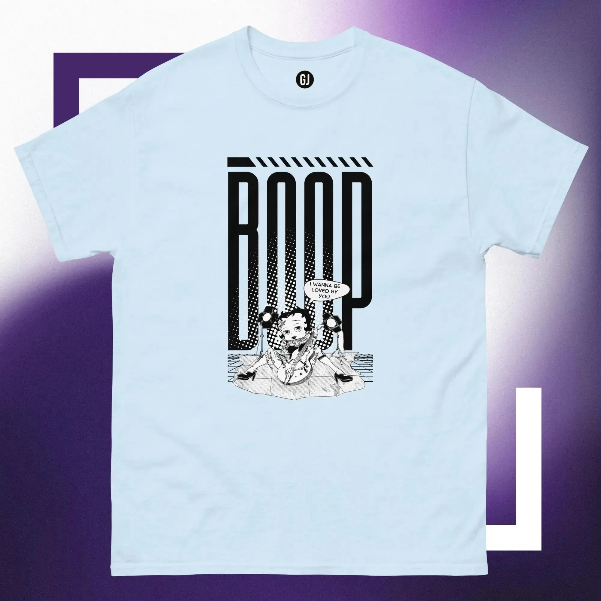 Popstar Betty Boop "I Wanna Be Loved By You" Tee