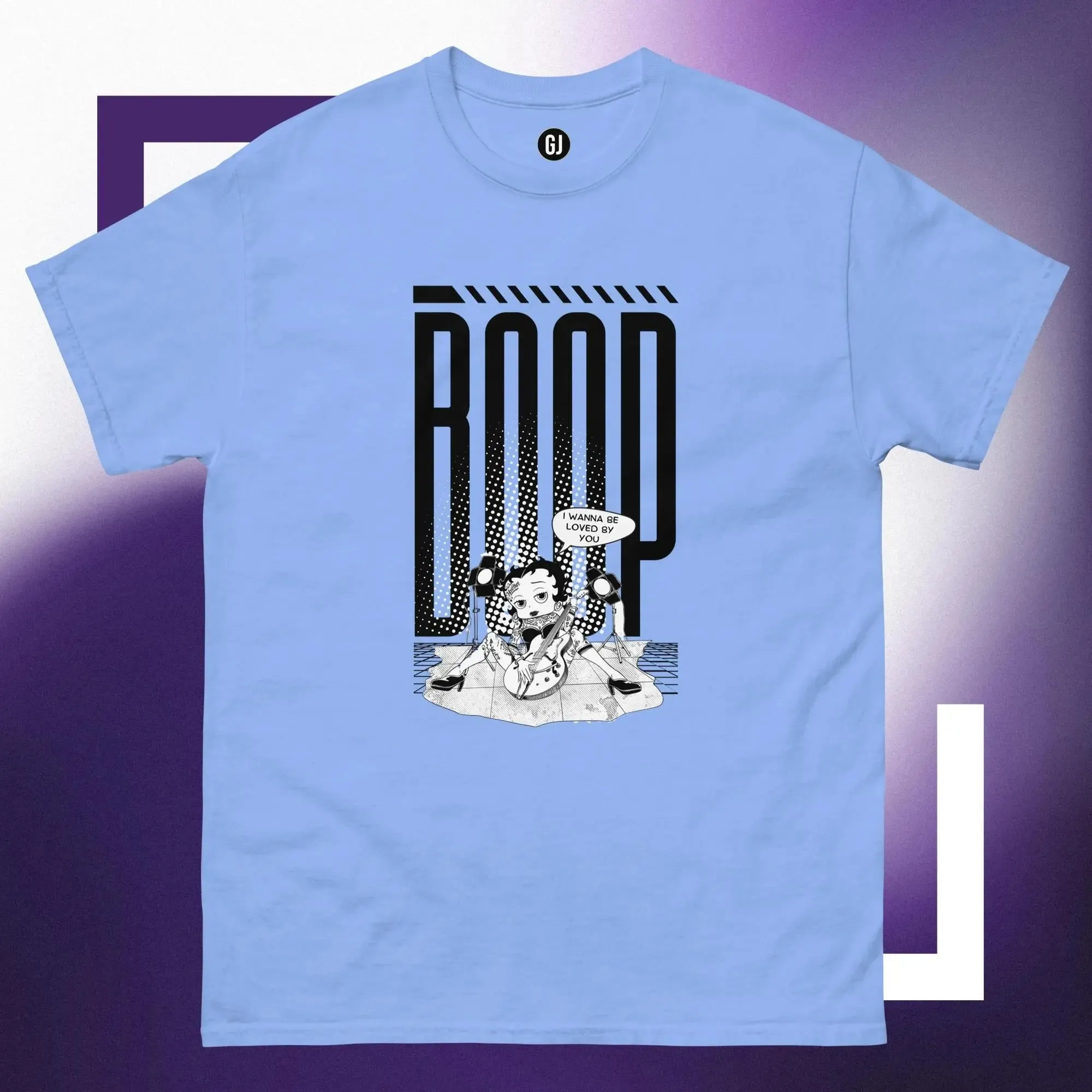 Popstar Betty Boop "I Wanna Be Loved By You" Tee
