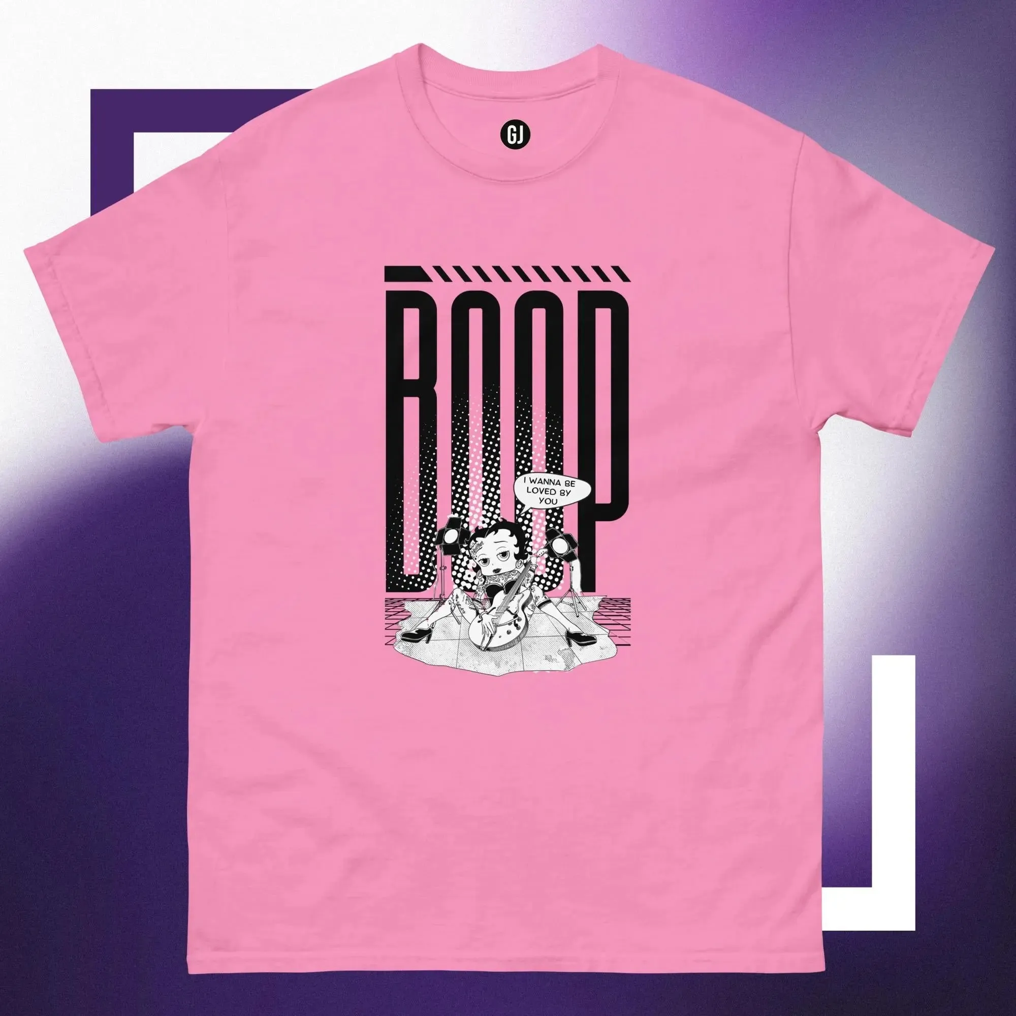 Popstar Betty Boop "I Wanna Be Loved By You" Tee