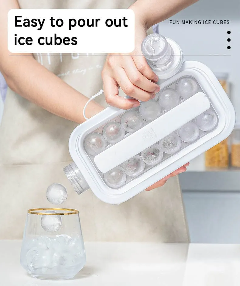 Portable Ice Ball Maker Ice Cube Tray