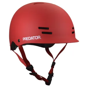 Predator FR7 Certified Sports Helmet - Matte Red