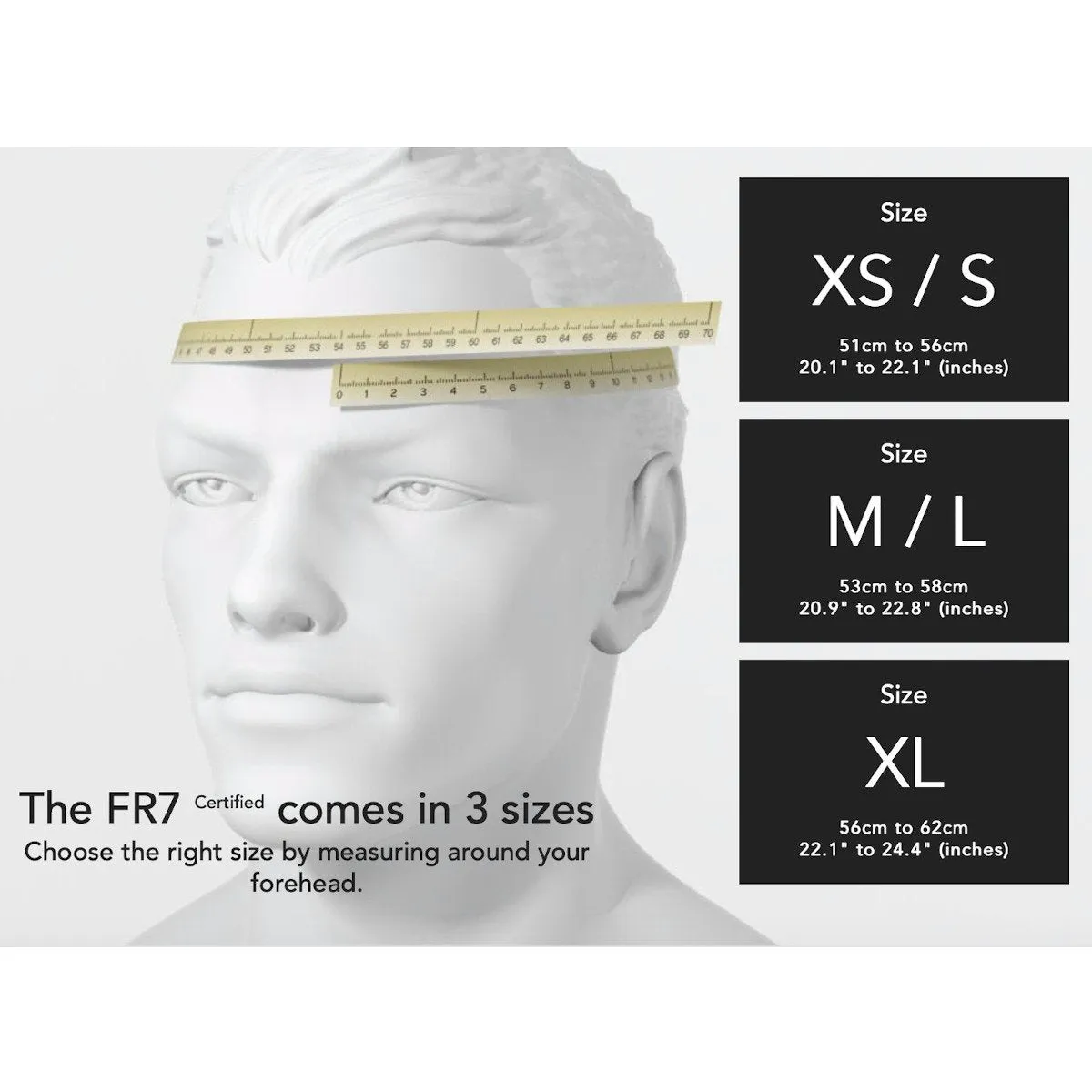 Predator FR7 Certified Sports Helmet - Matte White