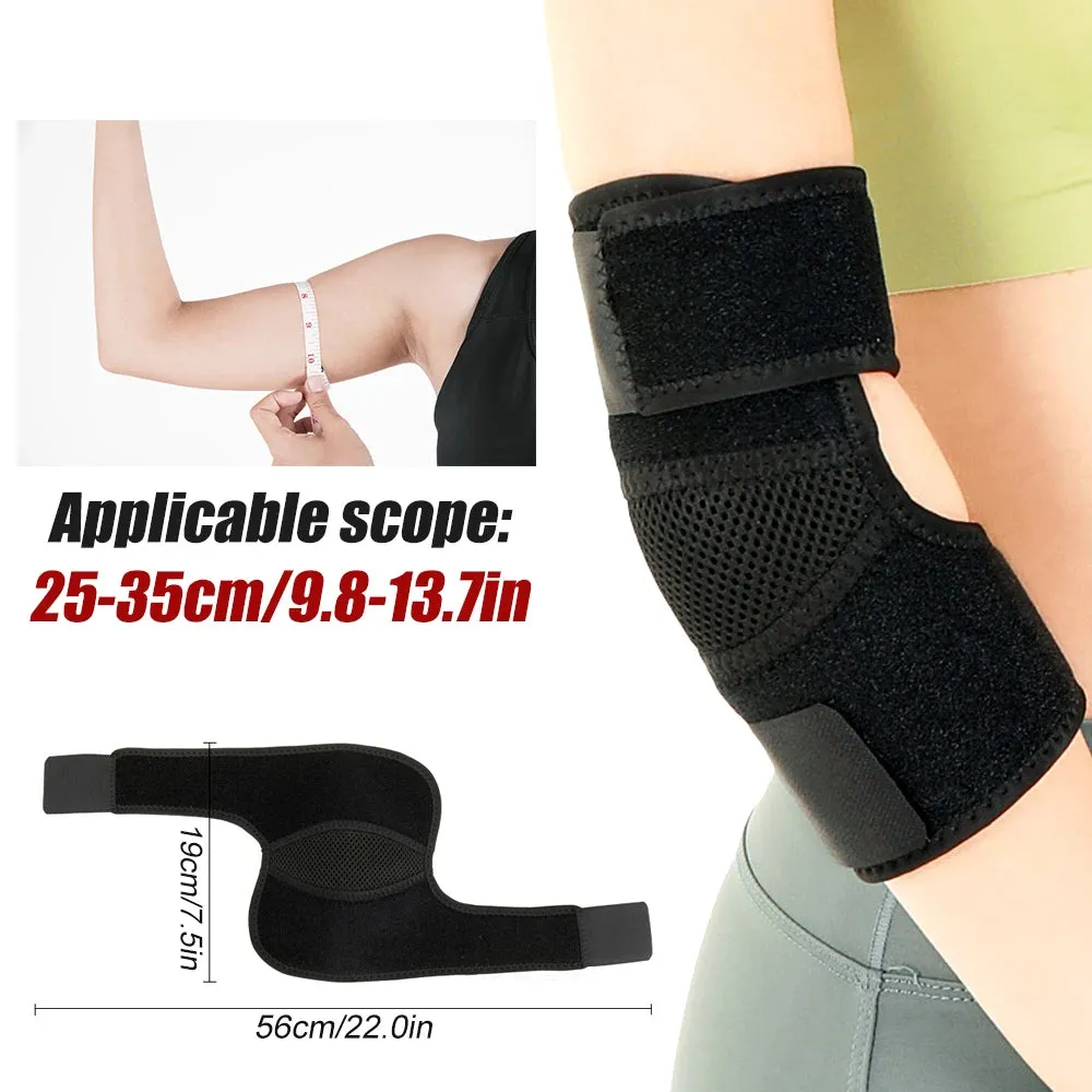 Premium Elbow Support Sleeve for Basketball & Football – Breathable Arm Sleeve Protector for Sports Safety, Adjustable Compression Pad for Arm Injury Protection