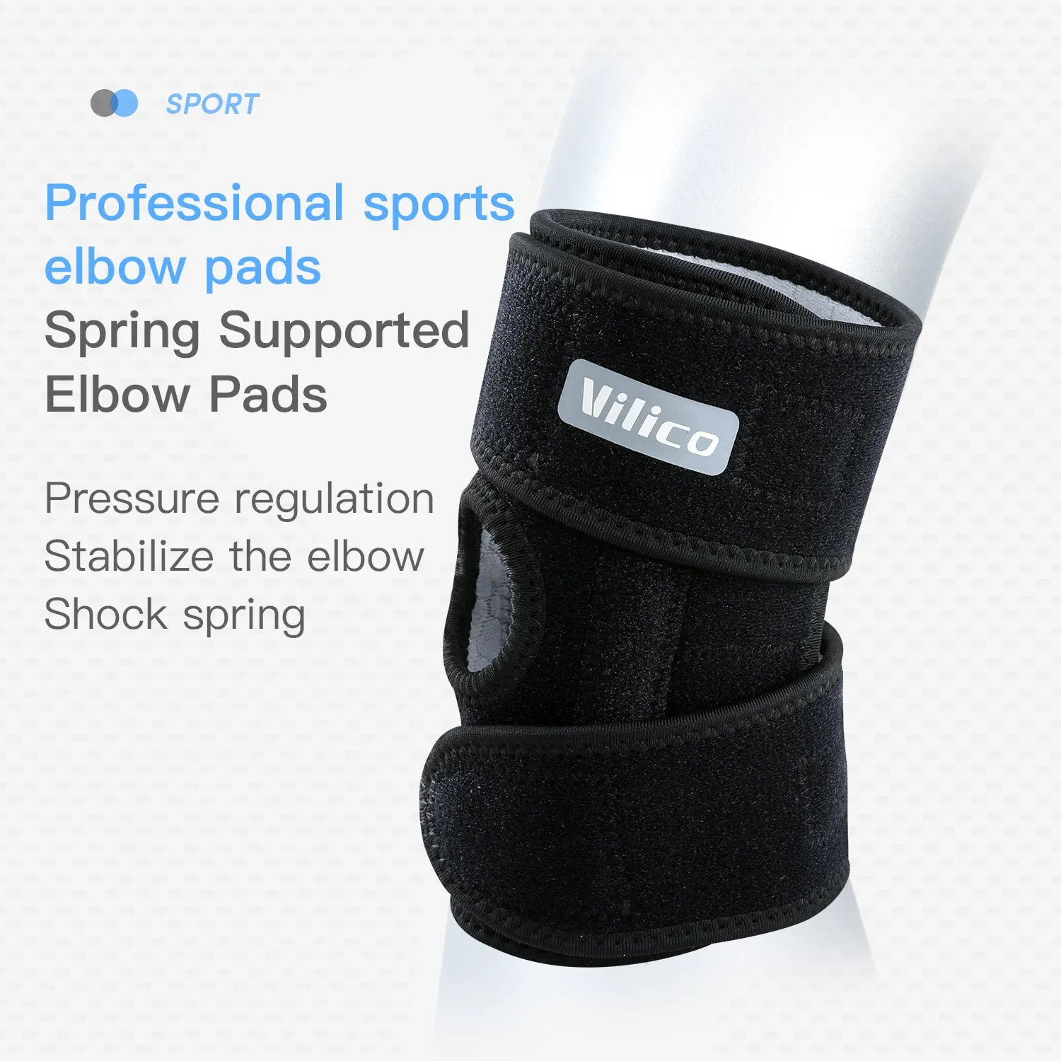 Premium Elbow Support Sleeve for Basketball & Football – Breathable Arm Sleeve Protector for Sports Safety, Adjustable Compression Pad for Arm Injury Protection