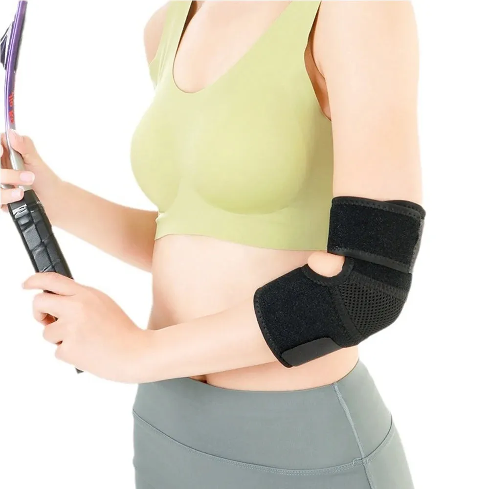 Premium Elbow Support Sleeve for Basketball & Football – Breathable Arm Sleeve Protector for Sports Safety, Adjustable Compression Pad for Arm Injury Protection