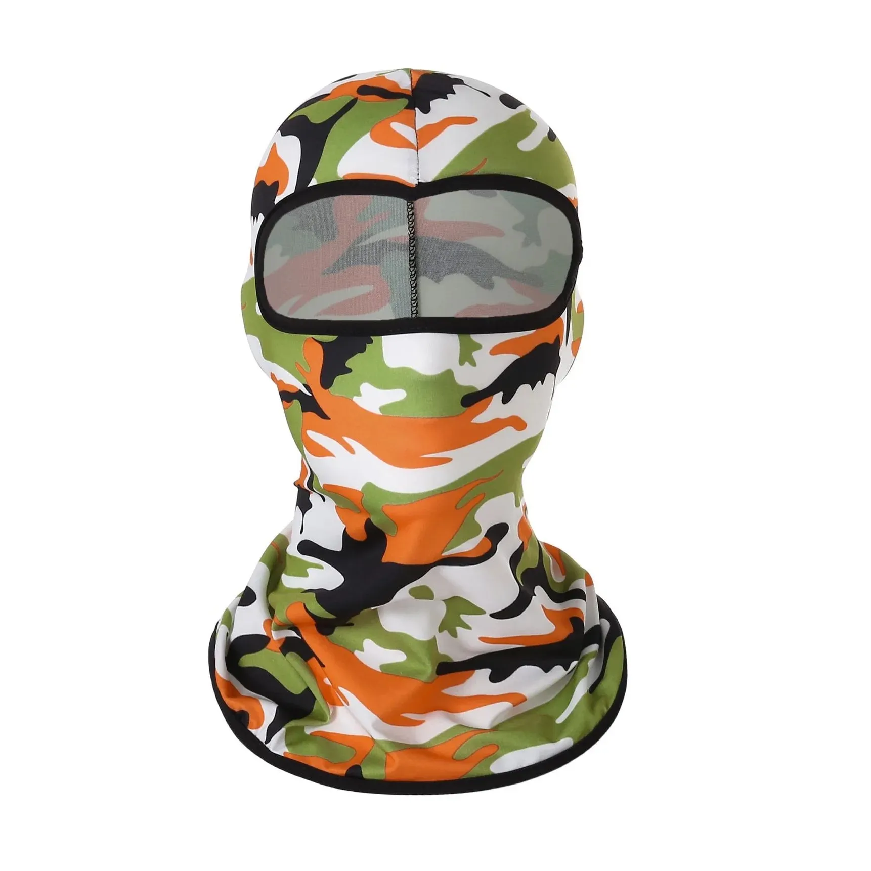 Premium Full Face Balaclava Mask – Outdoor Sports Ski, Motorcycle, Bike, and Tactical Riding Cap for Unisex, Summer Hood & Scarf, Single-Hole Design, Lightweight, Breathable, Ideal for Running, Cycling, MTB