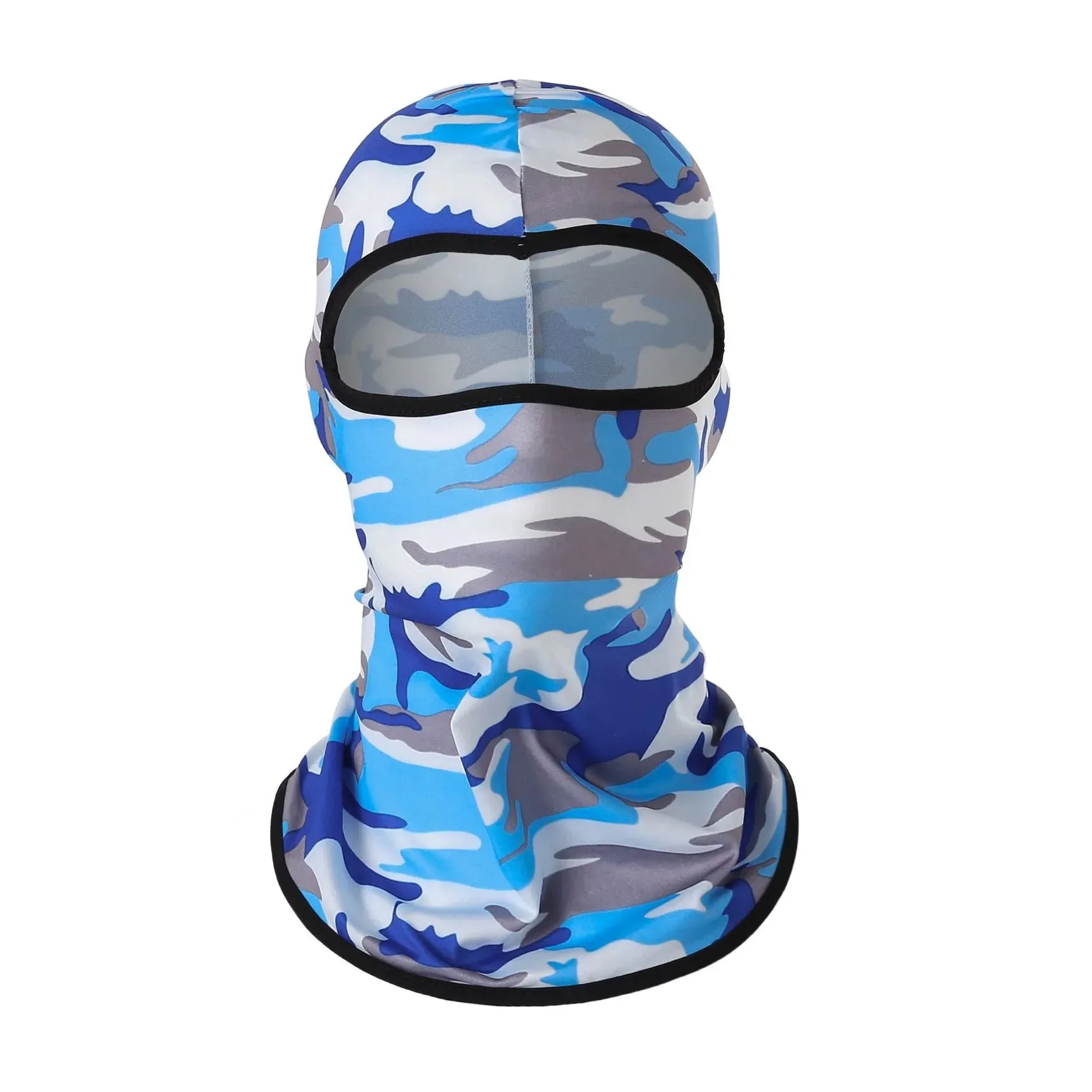 Premium Full Face Balaclava Mask – Outdoor Sports Ski, Motorcycle, Bike, and Tactical Riding Cap for Unisex, Summer Hood & Scarf, Single-Hole Design, Lightweight, Breathable, Ideal for Running, Cycling, MTB