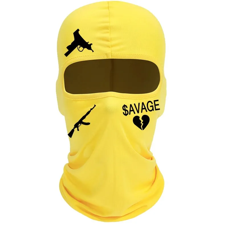 Premium Full Face Balaclava Mask – Outdoor Sports Ski, Motorcycle, Bike, and Tactical Riding Cap for Unisex, Summer Hood & Scarf, Single-Hole Design, Lightweight, Breathable, Ideal for Running, Cycling, MTB