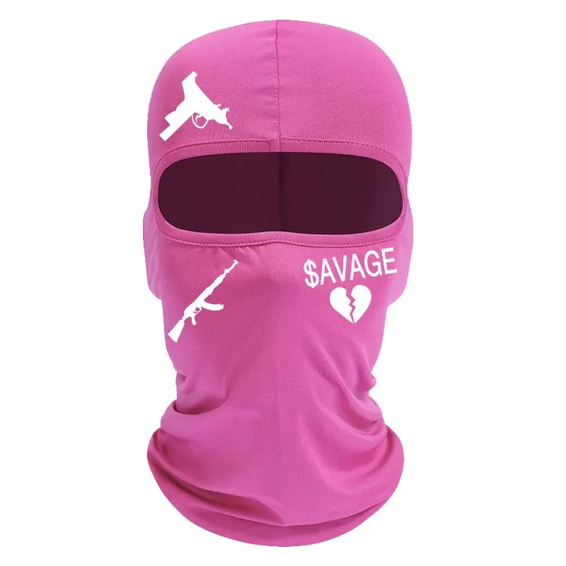 Premium Full Face Balaclava Mask – Outdoor Sports Ski, Motorcycle, Bike, and Tactical Riding Cap for Unisex, Summer Hood & Scarf, Single-Hole Design, Lightweight, Breathable, Ideal for Running, Cycling, MTB