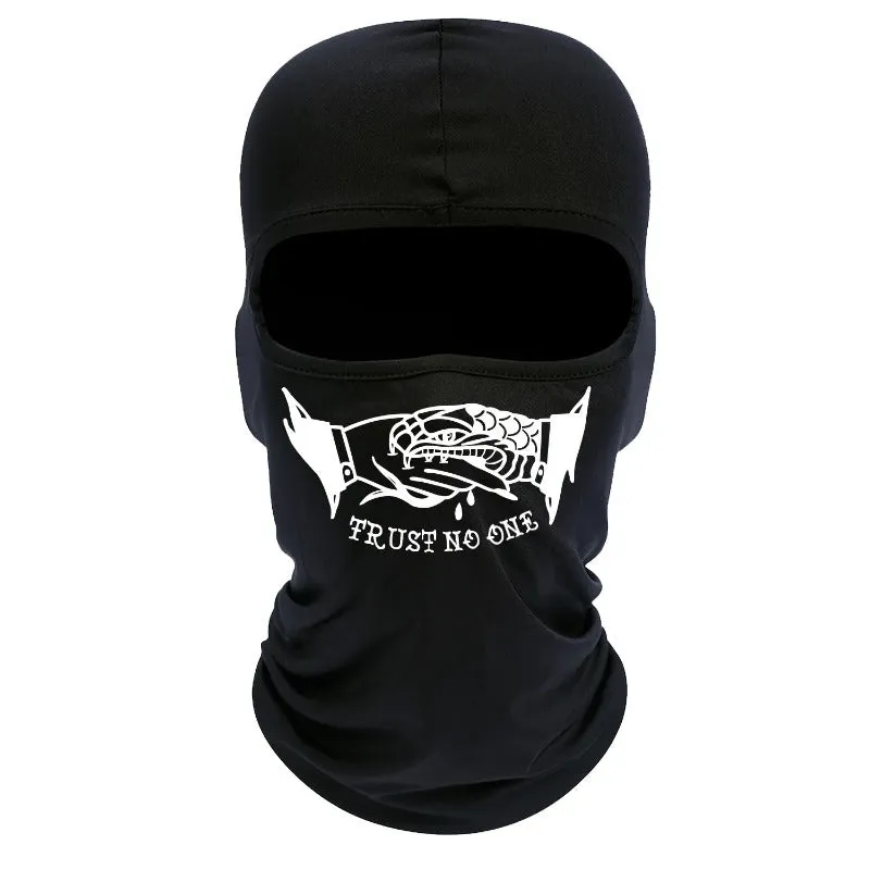 Premium Full Face Balaclava Mask – Outdoor Sports Ski, Motorcycle, Bike, and Tactical Riding Cap for Unisex, Summer Hood & Scarf, Single-Hole Design, Lightweight, Breathable, Ideal for Running, Cycling, MTB