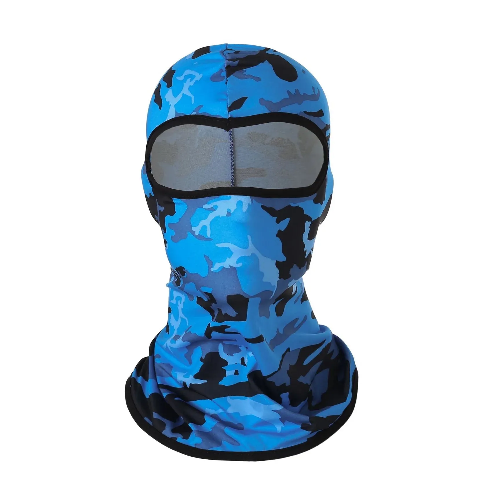 Premium Full Face Balaclava Mask – Outdoor Sports Ski, Motorcycle, Bike, and Tactical Riding Cap for Unisex, Summer Hood & Scarf, Single-Hole Design, Lightweight, Breathable, Ideal for Running, Cycling, MTB