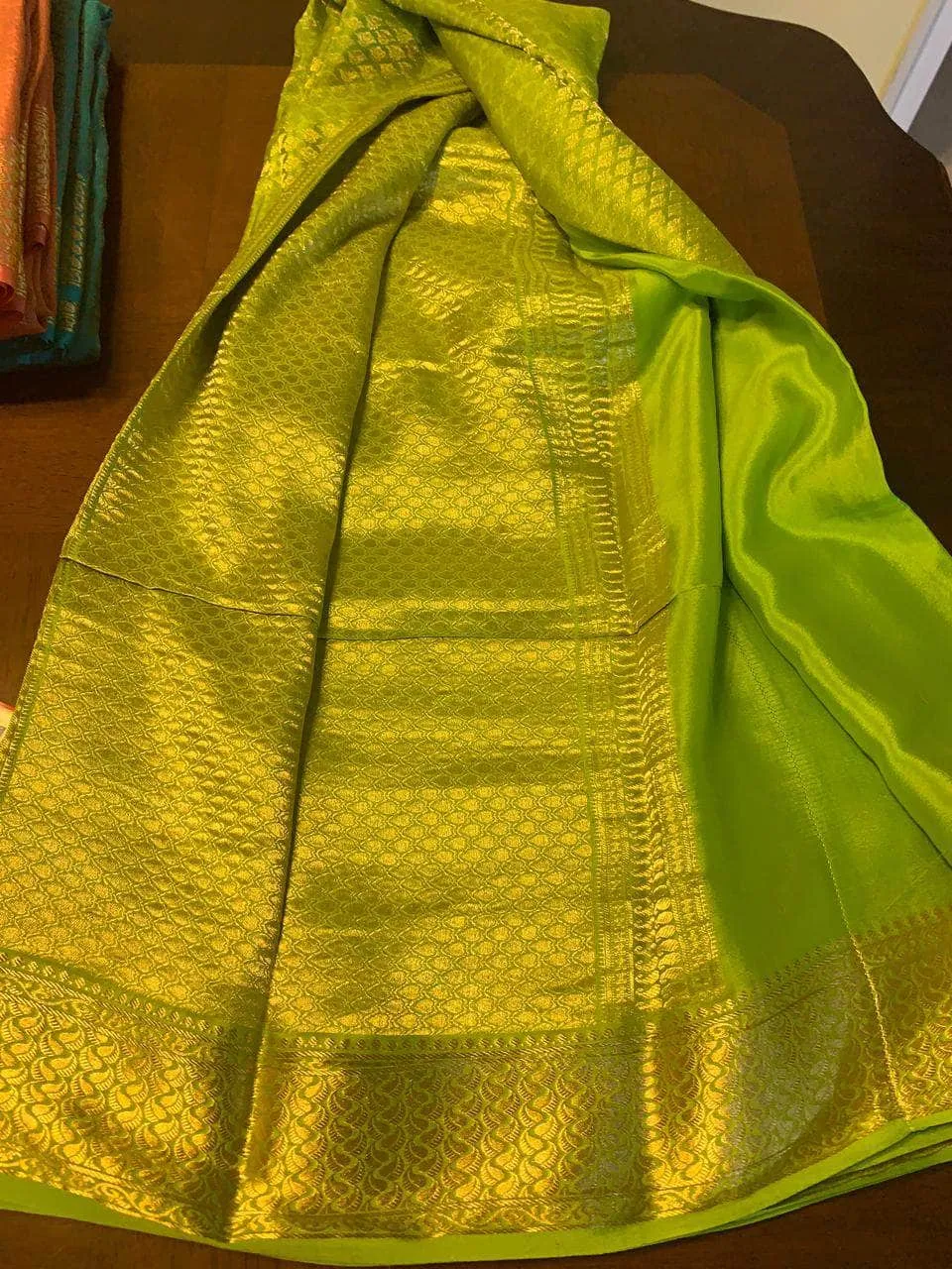 Pure Brocade South Silk Sarees