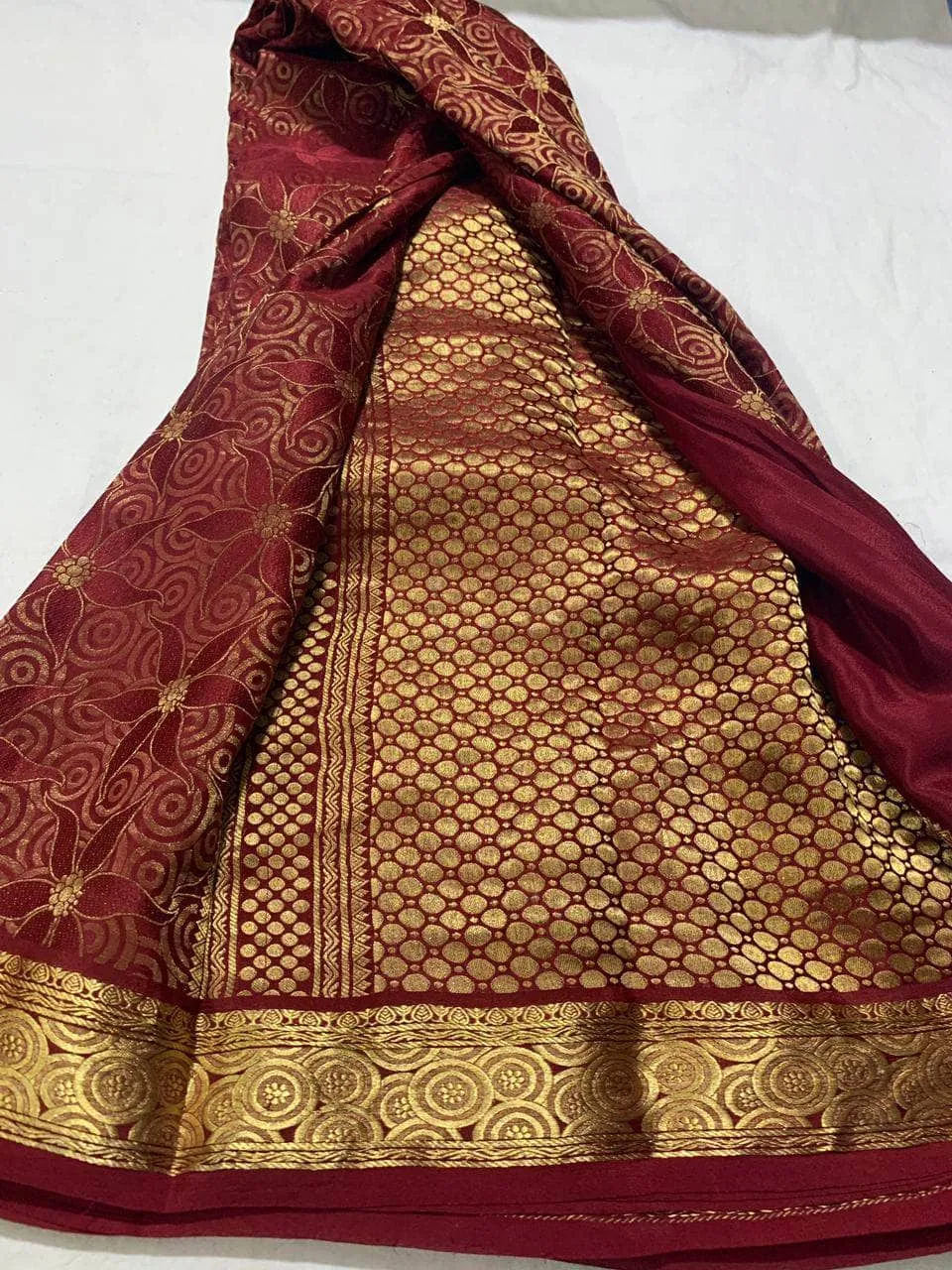 Pure Brocade South Silk Sarees