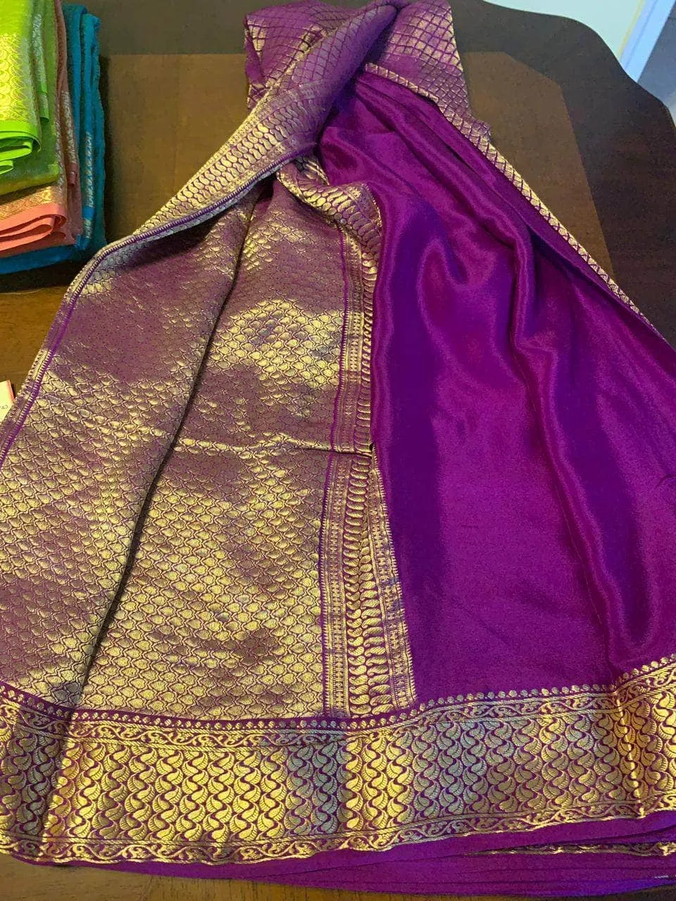 Pure Brocade South Silk Sarees