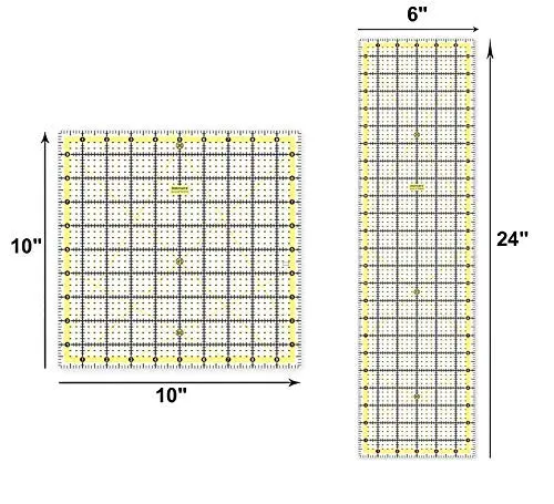 Quilting Template (Set of 2)