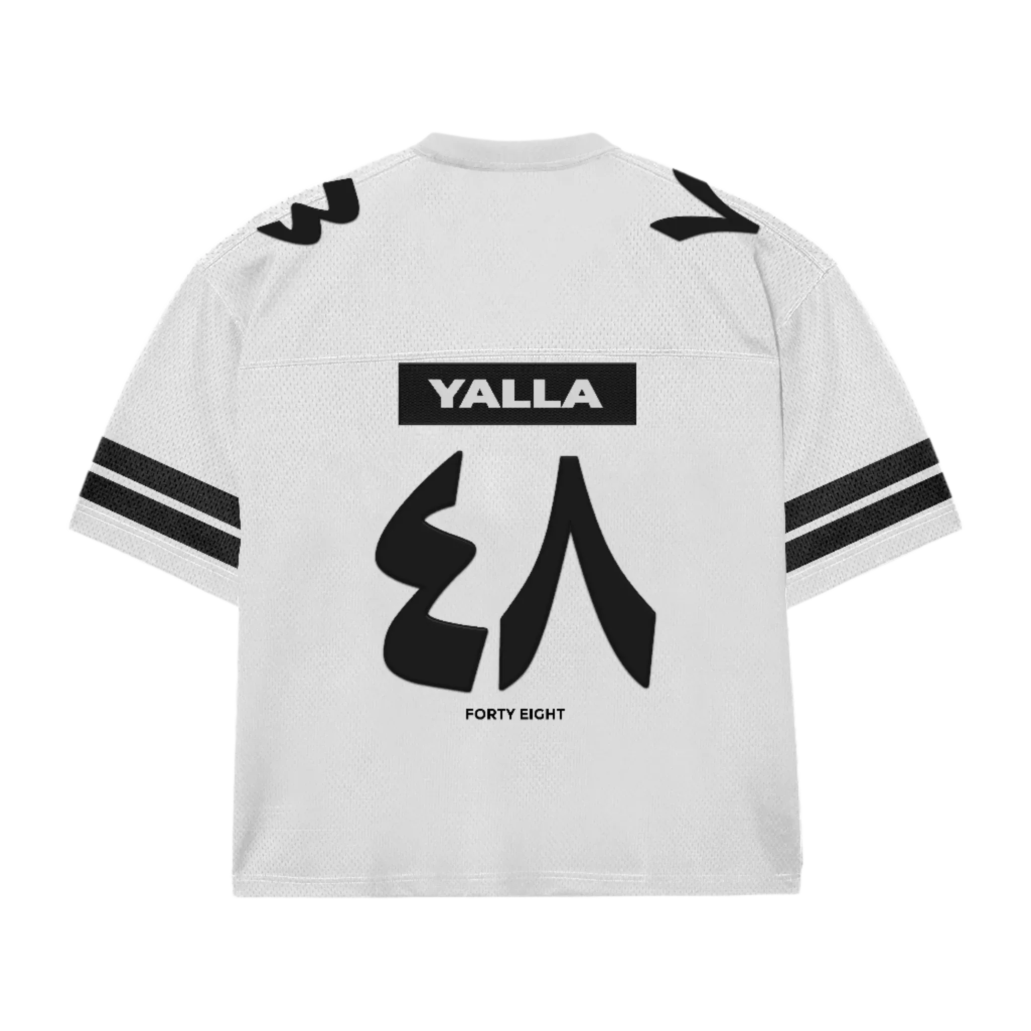 "FORTY EIGHT" White Jersey