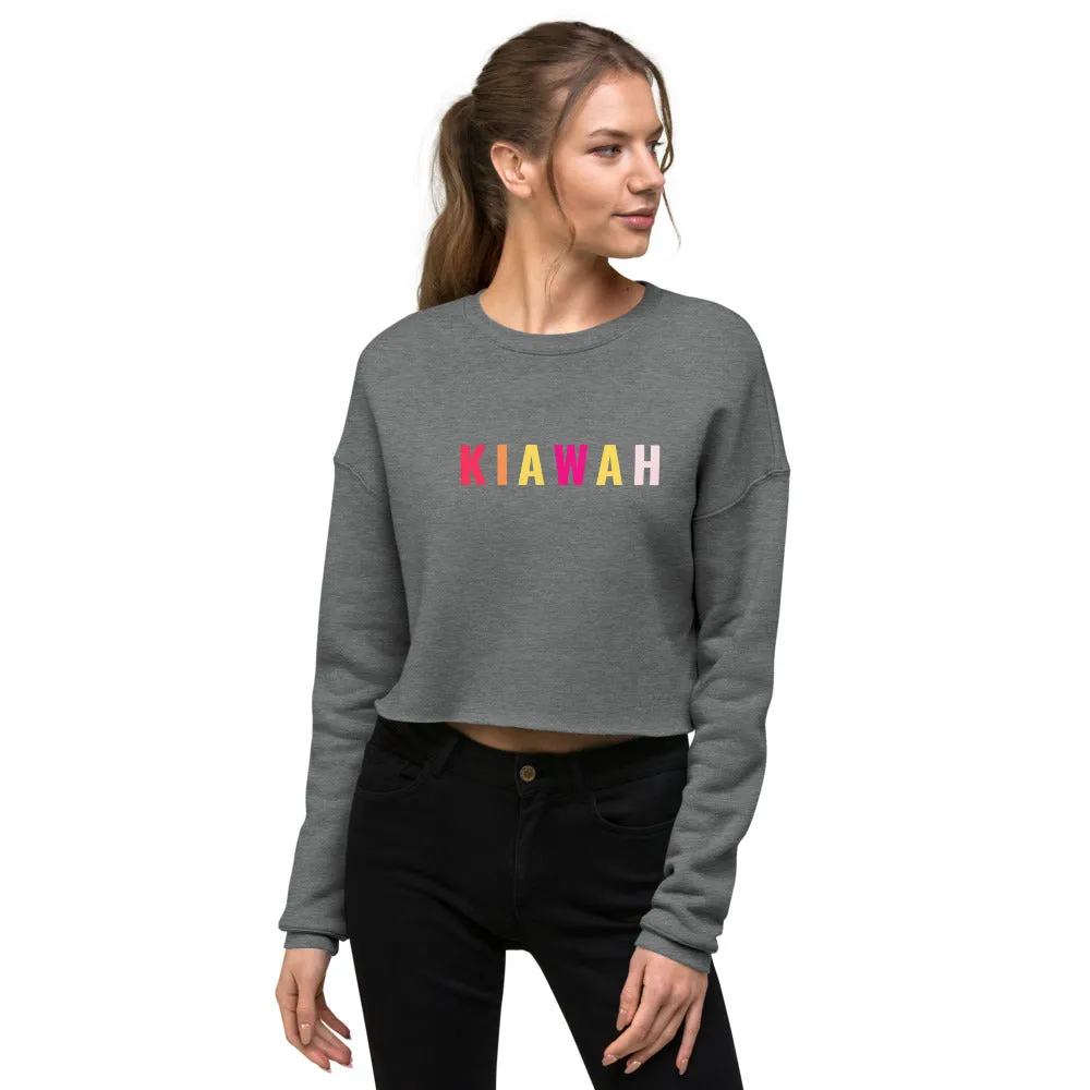 "Kiawah" Crop Sweatshirt
