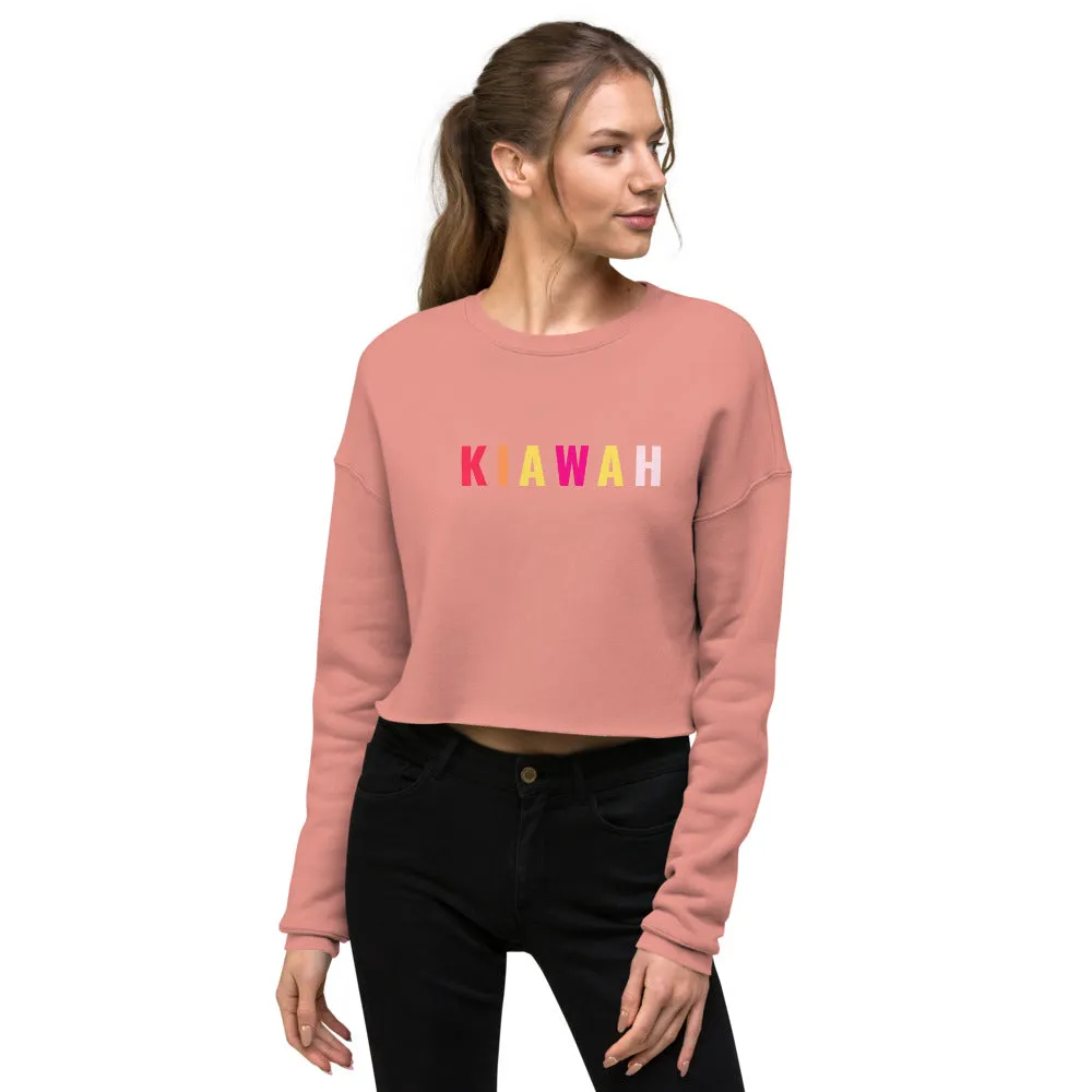 "Kiawah" Crop Sweatshirt