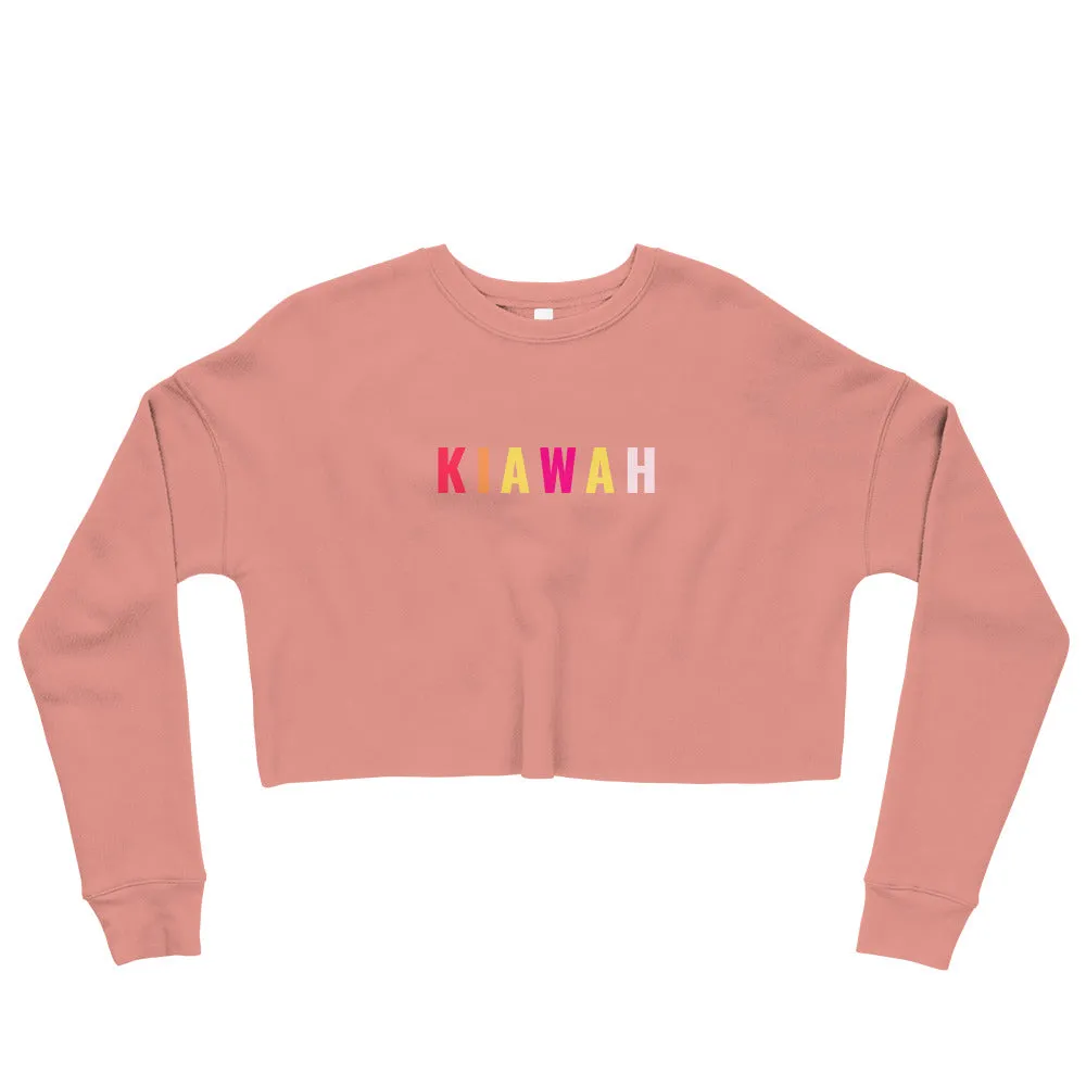 "Kiawah" Crop Sweatshirt
