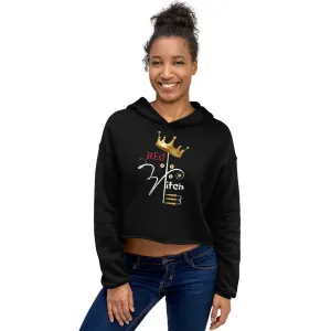 "Red Witch" -  Crop Hoodie