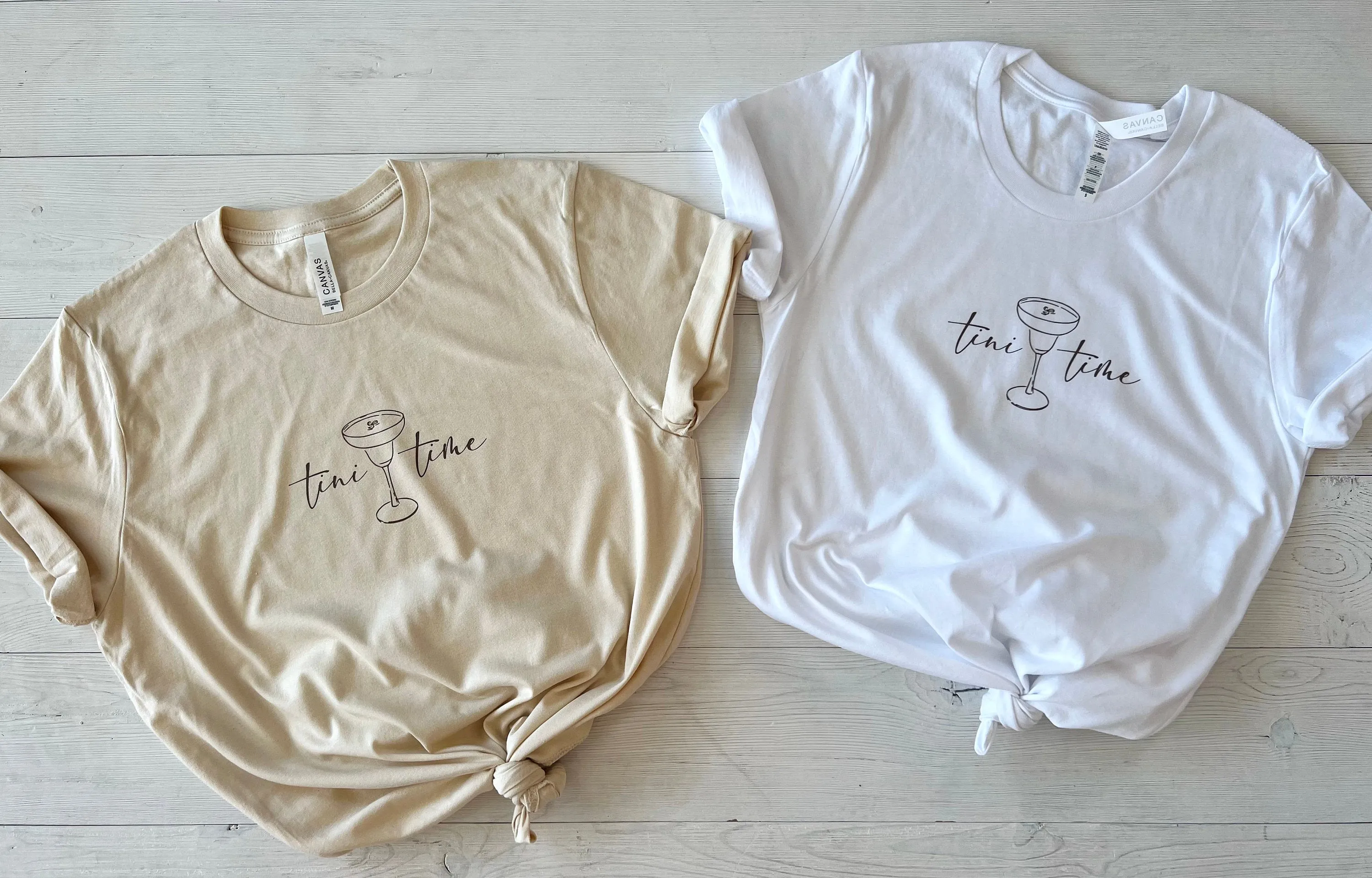 "Tini Time" Espresso Martini T-Shirts