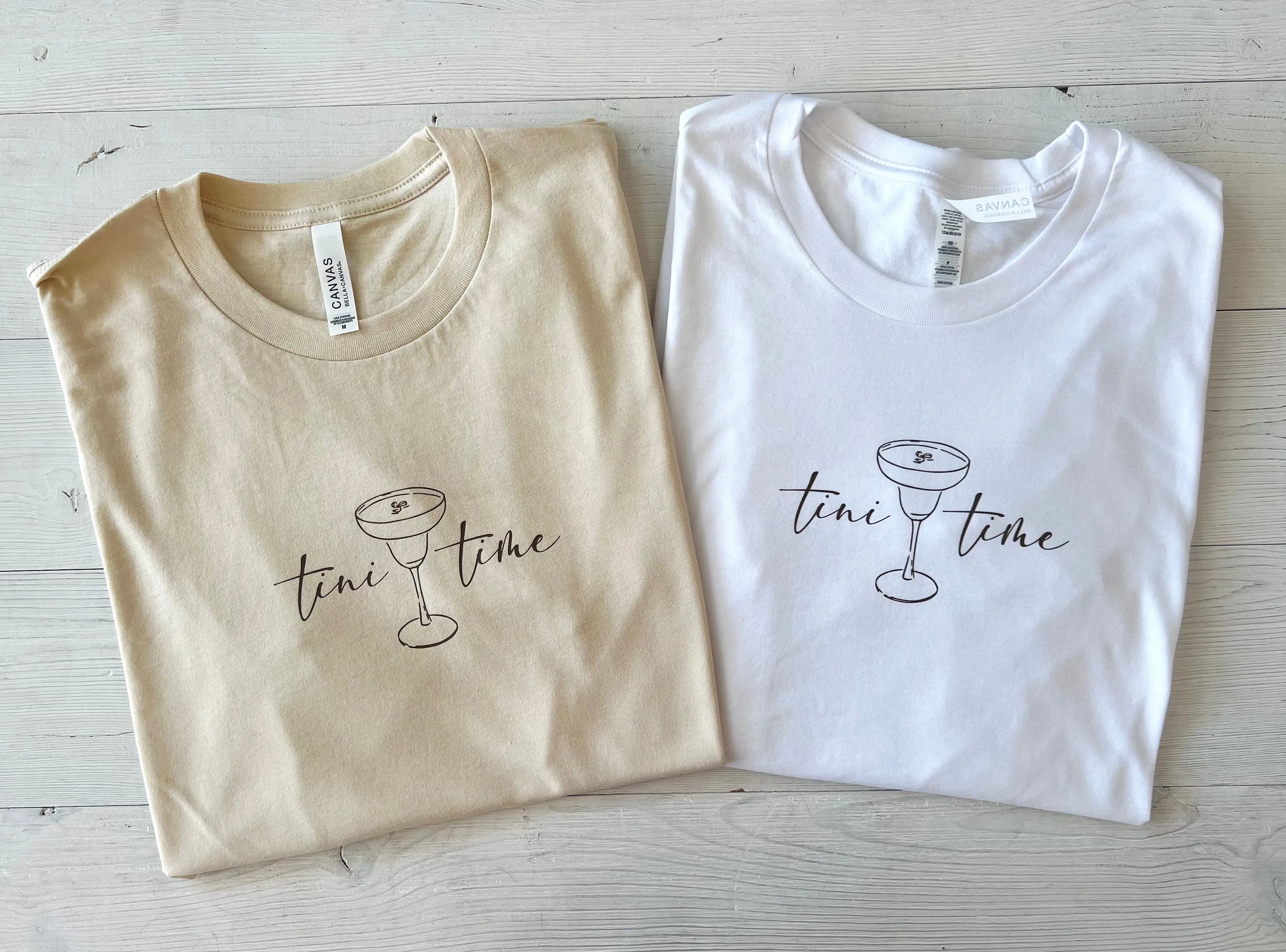"Tini Time" Espresso Martini T-Shirts