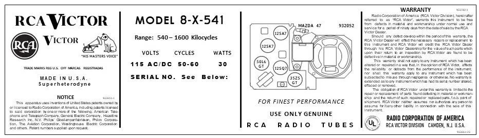 RCA-8X541RCA-2
